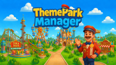 A game about operating and expanding a theme park