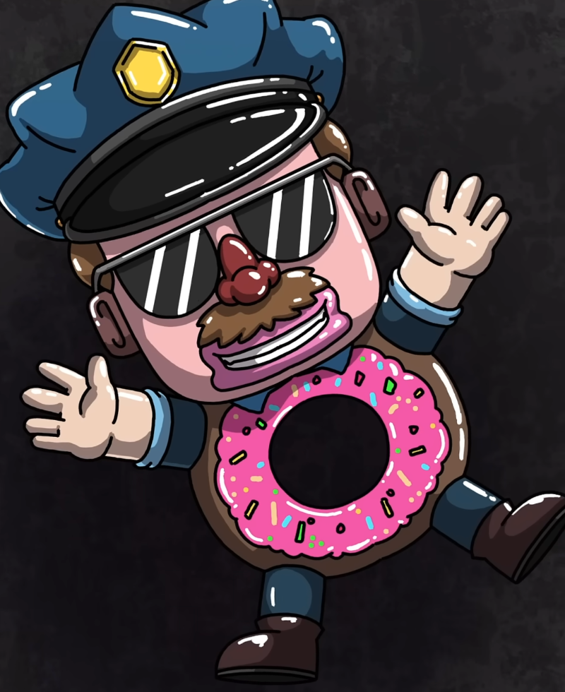 Corrupt Police Officer Justice Voodoo Doll