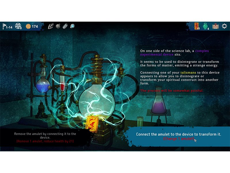 Unknown event screen from “Midnight Study”