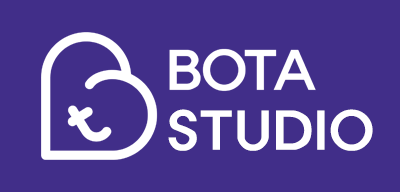 Botta Studio is a logo created to capture the consumer base by making the B shape into a heart shape.