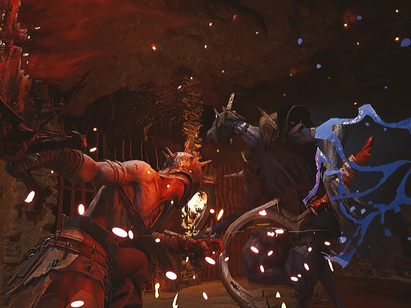 Battle against the lesser demon, Marok