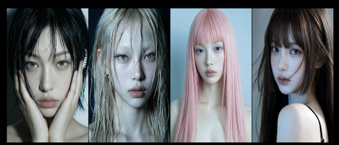 Hyper-realistic AI digital human concept for the virtual idol IP “NÜETHINK”