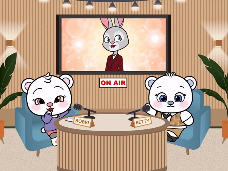 Bear with us - Bobbie & Betty in Podcast Studio