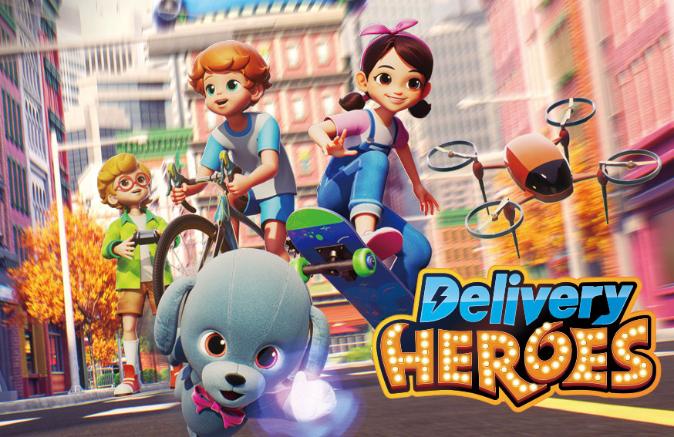 Image of animated Movie 'Delivery Heros'
