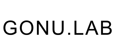 Official logo of GONU.LAB, a character IP studio