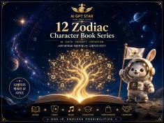 The AI GPT STAR 12 Zodiac Character Book Series is an original global IP designed for publishing, character licensing, cards, music, education, and merchandise.