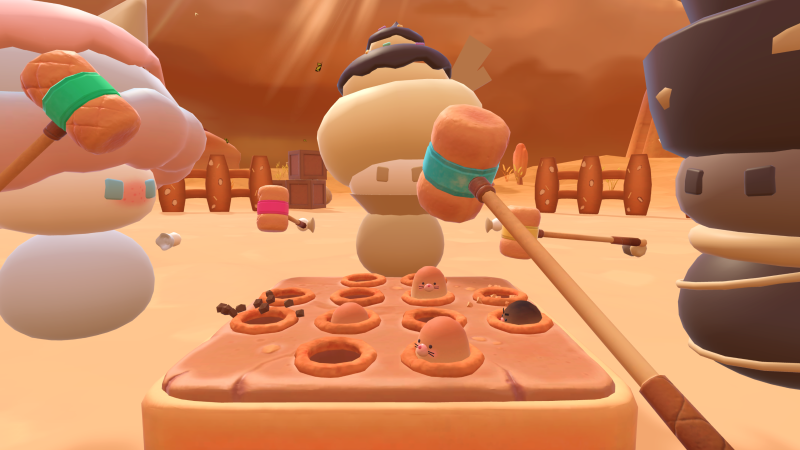 Minigame - Hit a Mole Screenshot