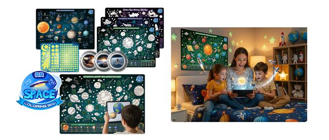 An exciting space journey every night!