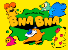 Title of "BnaBna Island" and The main characters from BNA