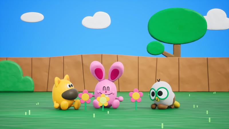 What surprises are waiting in the backyard? What will Mr. Sunglass transform into today?