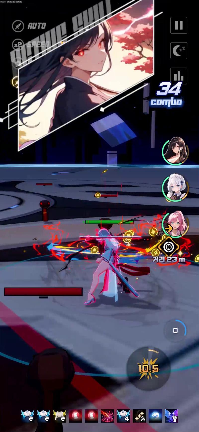 MoeVerse: Live skill action gameplay