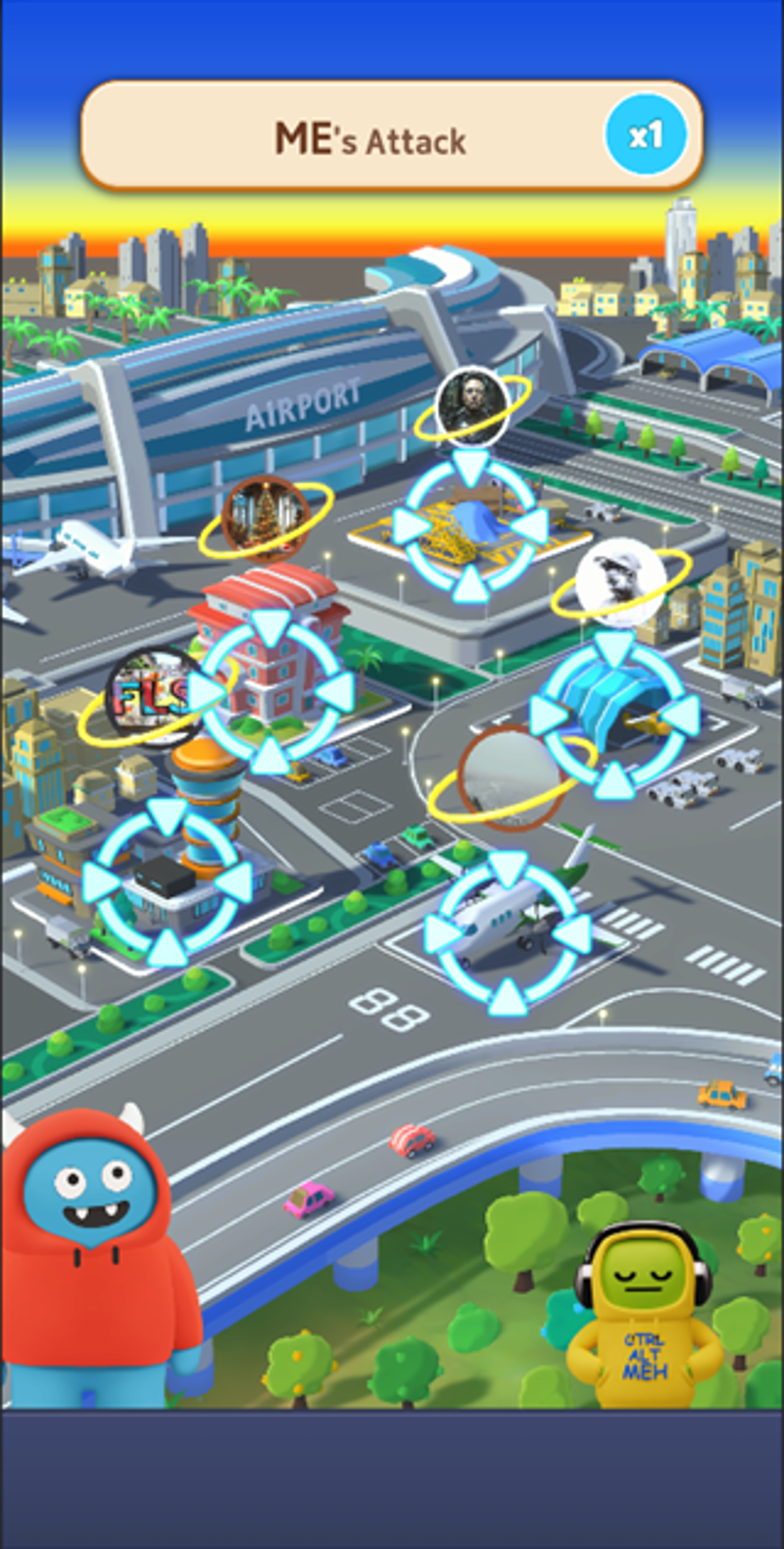  The screenshot is attack event for 2nd theme landmarks  of SEASON 1