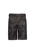 Arrow Trajectory Piped Shorts (CLOUDY BLACK)