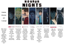 <Horror Nights> Leaflet | Welcon Marketplace