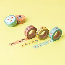 Korean zodiac character deco masking tape