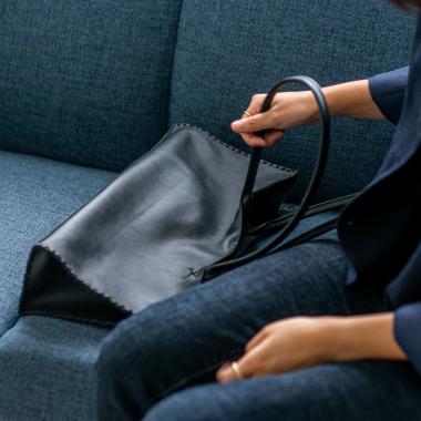 Square bag leather craft DIY 