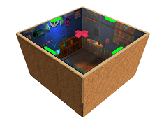 360-degree VR Interactive Zone Nori Cube