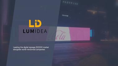 Lumidea TLD "Transparent LED Display"