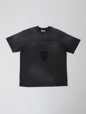 WASHED GRAPHIC T-SHIRT (CHARCOAL)