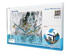3D Map VR Postcard Seoul