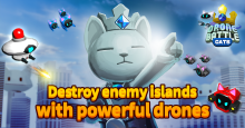 drone battle : idle cat