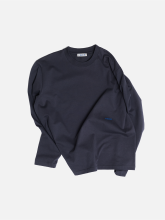  FABEUR LOGO PRINT T-SHIRT (BLUEGREY)