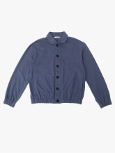  FRENCH JERSEY BLOUSON (SLATE BLUE)