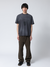 DOUBLE KNEE PANTS (WASHED BROWN)