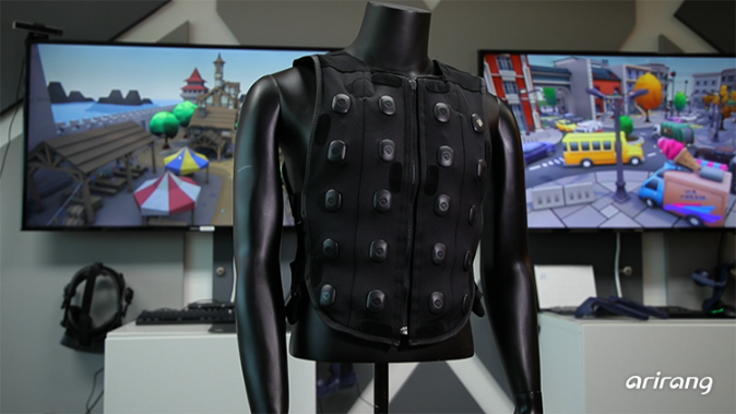 Introducing VR haptic suit