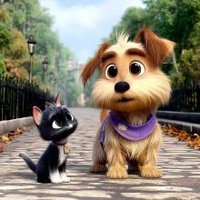 One of my friends kitten. 