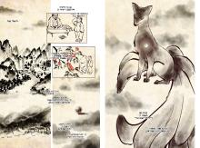 a small bird flies lightly