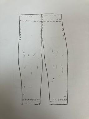 Inflated Knee Sweatpants