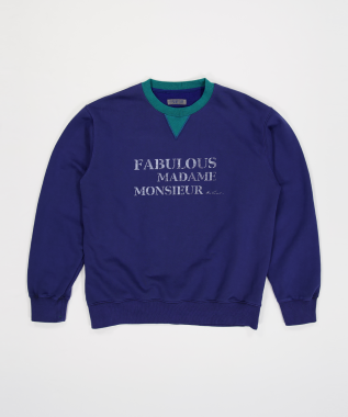 FABEUR COLORBLOCK SWEATSHIRTS (COBALT)