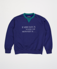 FABEUR COLORBLOCK SWEATSHIRTS (COBALT)