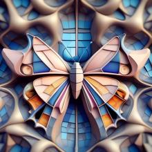 Tessellation Butterfly
