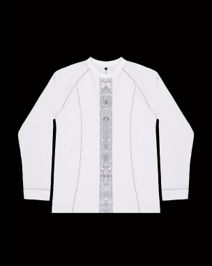 Creviced Bite Raglan Long Sleeve (WHITE)