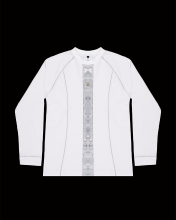 Creviced Bite Raglan Long Sleeve (WHITE)