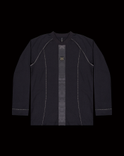 Creviced Bite Raglan Long Sleeve (BLACK)