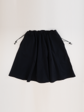 PANEL FLARE SKIRT (BLACK NAVY)