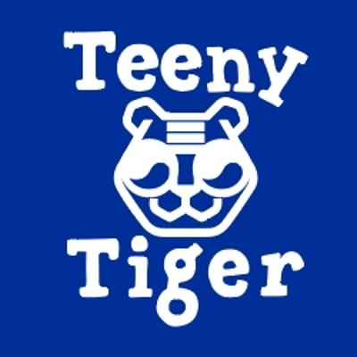 Korean mascot animal "Tiger" and a logo featuring the shape of the national flag